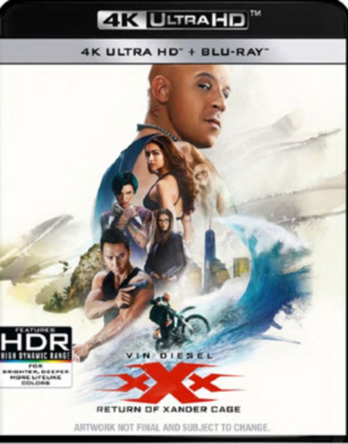 Cover for XXX 3 - The Return of Xander Cage (4K Ultra HD/BD) (2017)