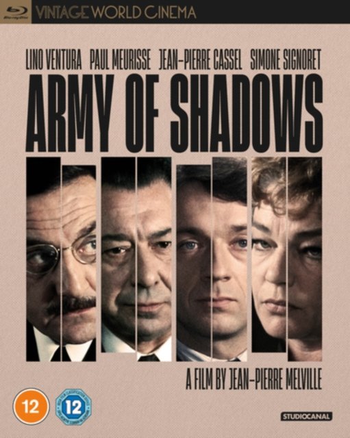 Army Of Shadows - Jean-Pierre Melville - Film - Studio Canal (Optimum) - 5055201852274 - 3. juni 2024