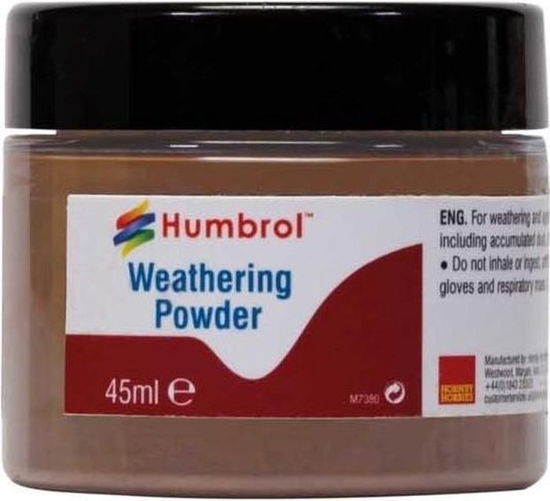 Weathering Powder Dark Rust - 45ml (1/20) * - Humbrol - Merchandise - Airfix-Humbrol - 5055286677274 -