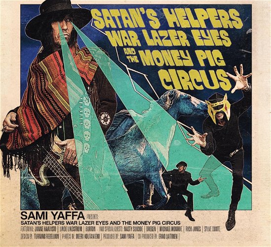 Cover for Sami Yaffa · Satan's Helpers, Warlazer Eyes &amp; the Money Pig Circus (CD) (2024)