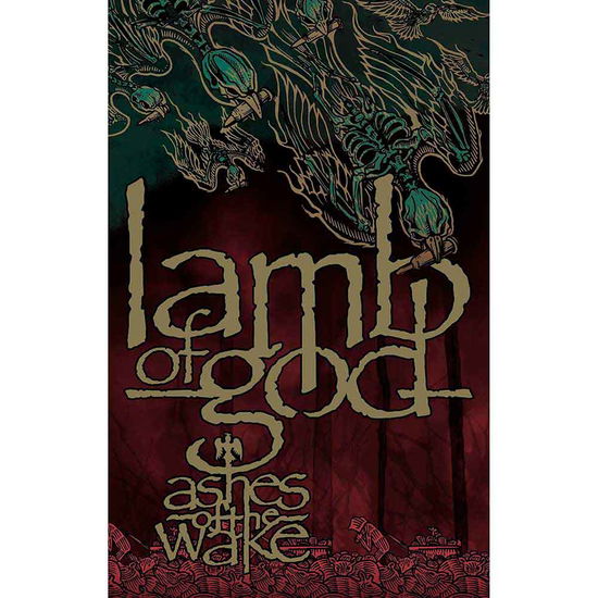 Lamb Of God Textile Poster: Ashes Of The Wake - Lamb Of God - Koopwaar -  - 5056365722274 - 