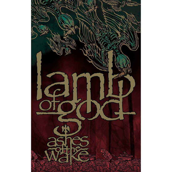 Cover for Lamb Of God · Lamb Of God Textile Poster: Ashes Of The Wake (Plakat)