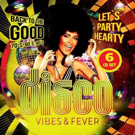 Cover for Various Artist · Disco Vibes &amp; Fever: 70s 80s &amp; 90s (CD) (2021)