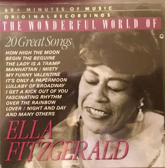 Ella Fitzgerald-wonderful World of Ella Fitzgerald - Ella Fitzgerald - Muziek -  - 8712177006274 - 