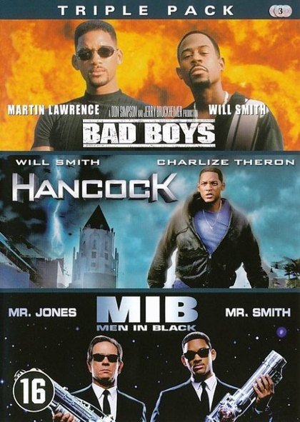 Cover for Bad Boys / Hancock / Mib · Smith, Will (DVD) (2020)