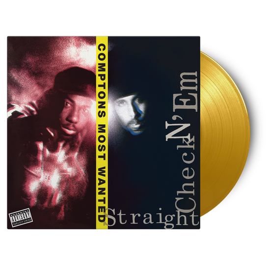 Compton's Most Wanted · Straight Checkn 'Em (LP) [Yellow Vinyl edition] (2024)