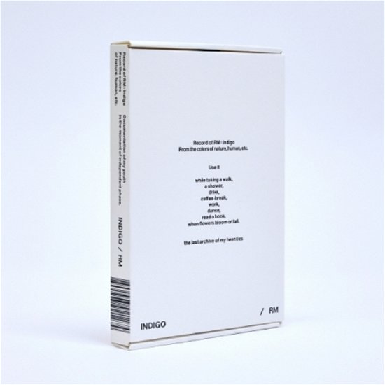 Cover for RM (BTS) · Indigo (CD + Merch) [Book edition] (2022)