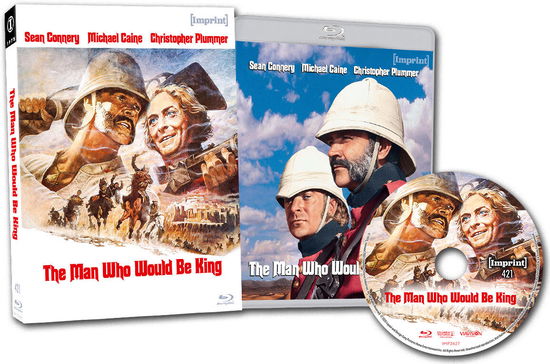 Cover for Blu-ray · The Man Who Would Be King (1975) - Imprint Collection #421 (Blu-Ray) (2025)