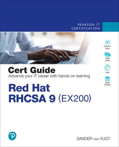 Cover for Sander Van Vugt · Red Hat RHCSA 9 Cert Guide: EX200 - Certification Guide (Paperback Bog) (2023)