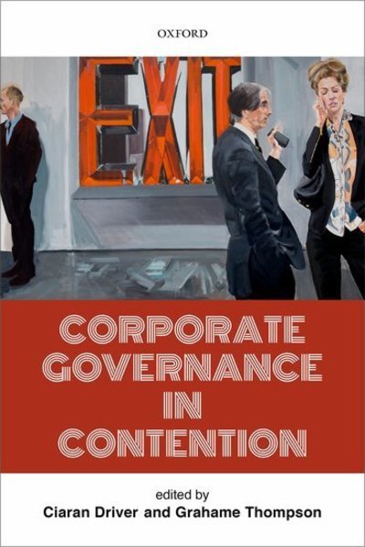 Corporate Governance in Contention -  - Libros - Oxford University Press - 9780198805274 - 4 de julio de 2018