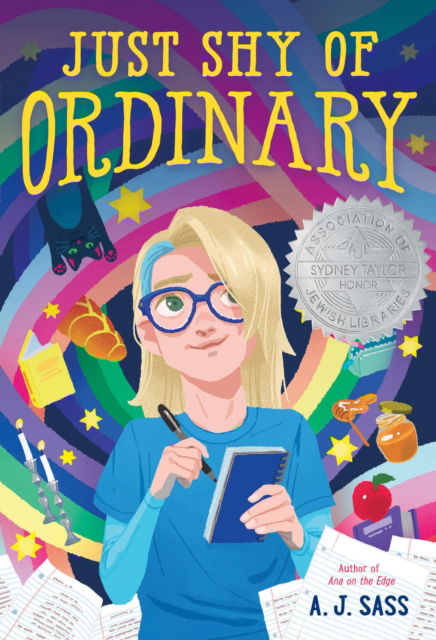 Cover for A. J. Sass · Just Shy of Ordinary (Paperback Book) (2025)