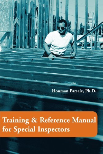 Cover for Houman John Parsaie · Training &amp; Reference Manual for Special Inspectors (Paperback Bog) (2001)