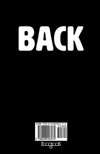Cover for NoooBooks · BackBook BiG: A Back-To-Front Notebook: Feint-Ruled - BackBooks (Skrivemateriell) (2019)