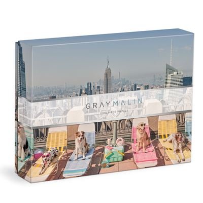 Cover for Galison · Gray Malin The Dogs of New York City 1000 Piece Puzzle (SPILL) (2023)