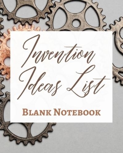 Cover for Presence · Invention Ideas List - Blank Notebook - Write It Down - Pastel Rose Gold Pink - Abstract Modern Contemporary Unique Art (Paperback Book) (2021)