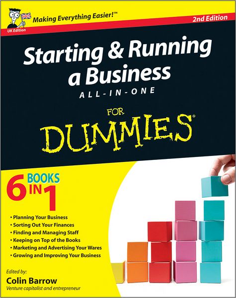 Cover for Colin Barrow · Starting and Running a Business All-In-One for    Dummies 2E (Paperback Book) [UK edition] (2011)