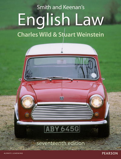 Cover for Charles Wild · Smith and Keenan's English Law (Paperback Book) (2013)