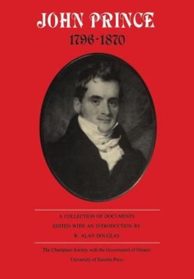 Cover for R. Alan Douglas · John Prince 1796-1870 : A Collection of Documents (Paperback Book) (1980)