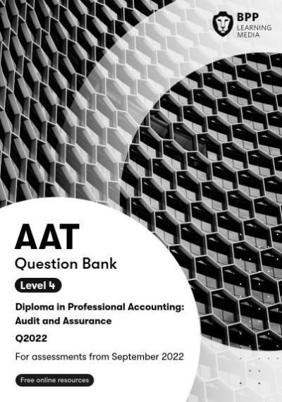 Cover for BPP Learning Media · AAT Audit and Assurance: Question Bank (Paperback Bog) (2022)