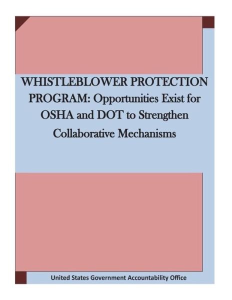 Cover for United States Government Accountability Office · Whistleblower Protection Program (Pocketbok) (2016)