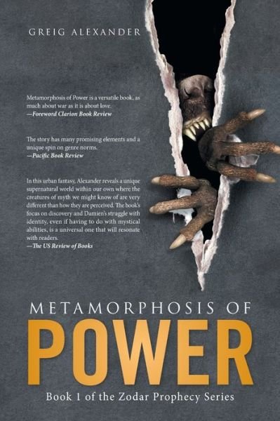 Cover for Greig Alexander · Metamorphosis of Power (Paperback Book) (2017)