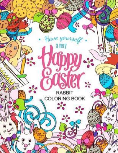 Cover for Easter Coloring Book · Easter Rabbit coloring book (Paperback Book) (2017)