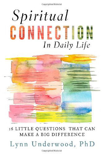 Cover for Lynn Underwood · Spiritual Connection in Daily Life: Sixteen Little Questions That Can Make a Big Difference (Paperback Book) (2013)