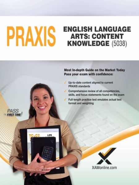 Cover for Sharon A Wynne · 2017 Praxis English Language Arts: Content Knowledge (5038) (Paperback Book) (2017)