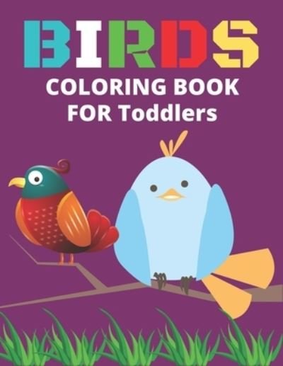 Cover for Ziboin Press Point · Birds Coloring Book for Toddlers (Taschenbuch) (2020)