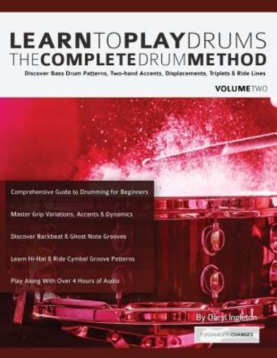 Learn to Play Drums Volume 2 - Daryl Ingleton - Kirjat - Fundamental Changes Ltd - 9781789330274 - maanantai 12. marraskuuta 2018