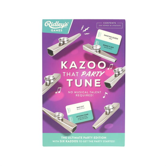 Kazoo That Party Tune - Ridley's Games - Board game - Chronicle Books - 9781797234274 - February 8, 2025