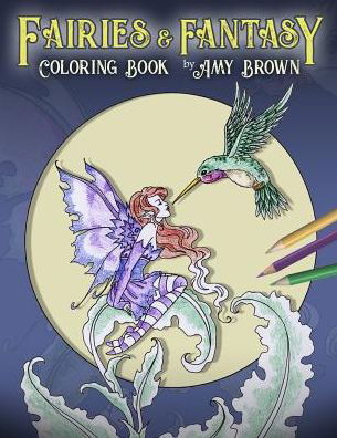 Cover for Amy Brown · Fairies &amp; Fantasy Coloring Book (Paperback Bog) (2019)