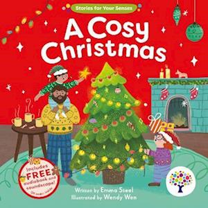 Cover for Emma Steel · A Cosy Christmas - Stories for your Senses (Board book) (2025)