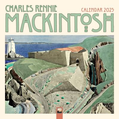 Charles Rennie Mackintosh Wall Calendar 2025 (Art Calendar) (Kalender) [New edition] (2024)