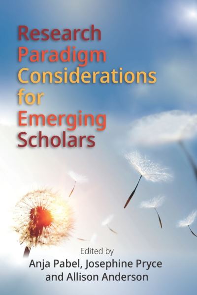 Cover for Research Paradigm Considerations for Emerging Scholars (Hardcover Book) (2021)