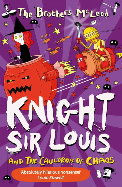 Cover for The Brothers McLeod · Knight Sir Louis and the Cauldron of Chaos (Paperback Book) (2024)