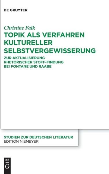 Cover for Falk · Topik als Verfahren kultureller Se (Bog) (2019)