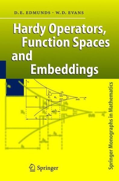 Cover for David E. Edmunds · Hardy Operators, Function Spaces and Embeddings - Springer Monographs in Mathematics (Paperback Book) [Softcover reprint of the original 1st ed. 2004 edition] (2011)