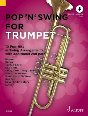 Cover for Schott Musik International GmbH &amp; Co KG · Pop 'n' Swing For Trumpet (Book) (2021)