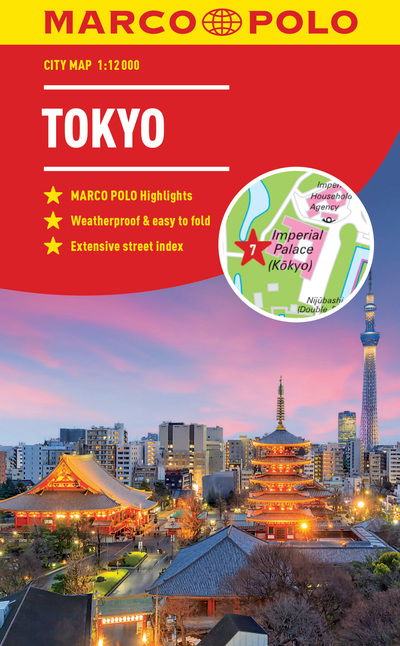 Tokyo Marco Polo City Map - pocket size, easy fold, Tokyo street map - Marco Polo City Maps - Marco Polo - Books - MAIRDUMONT GmbH & Co. KG - 9783829759274 - April 18, 2020