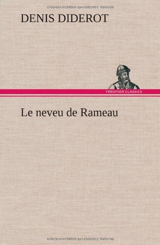 Cover for Denis Diderot · Le Neveu De Rameau (Hardcover bog) [French edition] (2012)