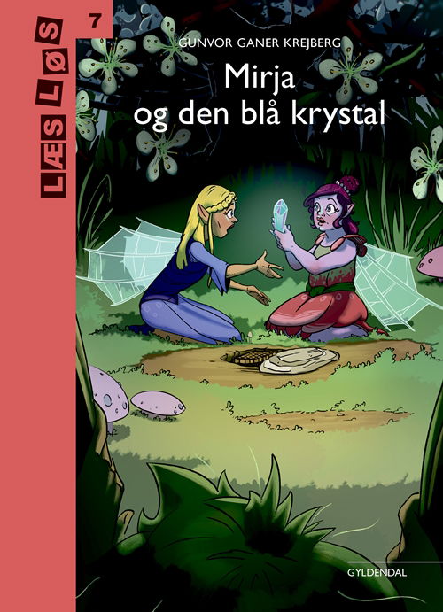 Cover for Gunvor Ganer Krejberg · Læs løs 7: Mirja og den blå krystal (Innbunden bok) [1. utgave] (2019)