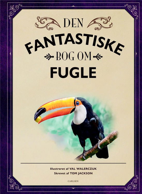 Cover for Tom Jackson · Den fantastiske bog om …: Den fantastiske bog om fugle (Bound Book) [1e uitgave] (2022)