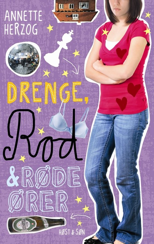 Cover for Annette Herzog · Drenge, rod og røde ører (Hæftet bog) [1. udgave] (2010)