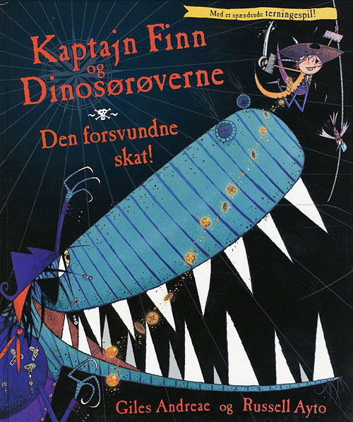 Cover for Giles Andreae · Kaptajn Finn og dinosørøverne - den forsvundne skat (Bound Book) [1st edition] (2008)