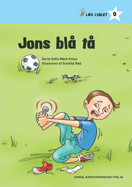 Cover for Dorte Sofie Mørk Emus · Læs lydlet. 0 - blå: Jons blå tå (Sewn Spine Book) [1.º edición] (2015)