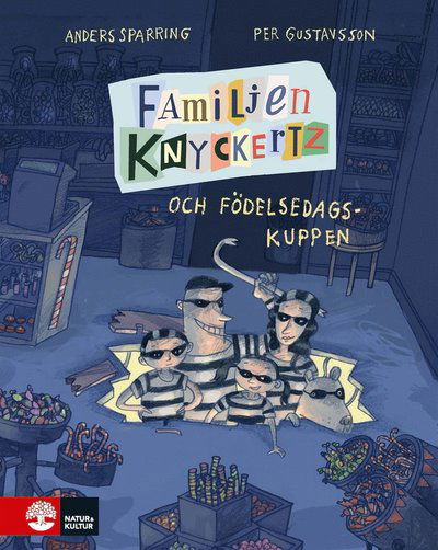 Cover for Anders Sparring · Familjen Knyckertz: Familjen Knyckertz och födelsedagskuppen (ePUB) (2017)