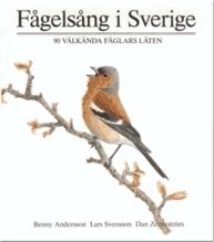 Cover for Lars Svensson · Fågelsång i Sverige : 90 välkända fåglars läten (Book) (1990)