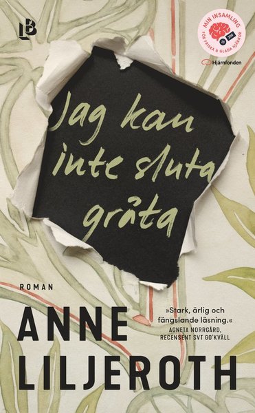 Cover for Anne Liljeroth · Jag kan inte sluta gråta (Paperback Book) (2019)