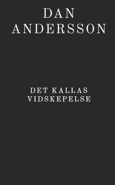 Cover for Andersson · Det kallas vidskepelse (Pocketbok) (2019)